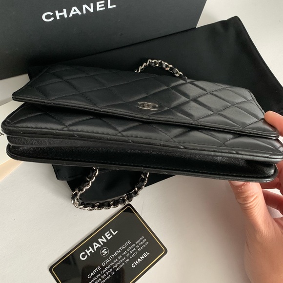 SOLD Chanel Classic Wallet on Chain - Picture 8 of 11